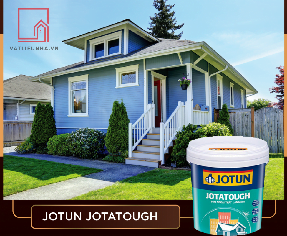 Sơn chống thấm Jotun được sử dụng phổ biến cho ngoại thất