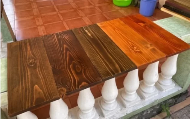 Cách pha màu cánh gián sơn PU