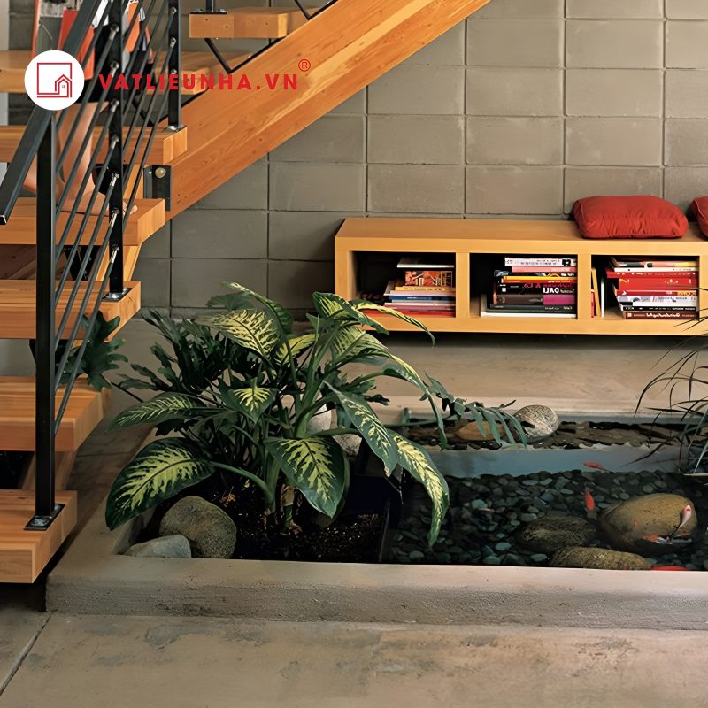 bể cá gầm cầu thang đẹp