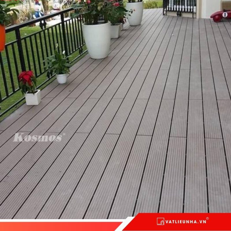sàn gỗ nhựa ngoài trời kosmos