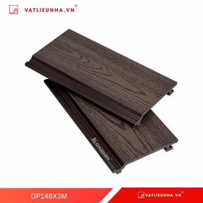 Tấm ốp gỗ nhựa trang trí ngoài trời Kosmos OP148X3M/2,2M