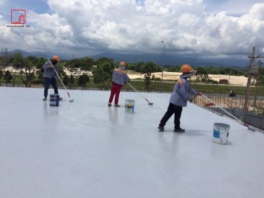 các cách chống thấm sân thượng đã lát gạch