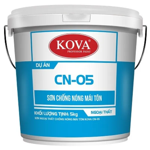 Sản phẩm Sơn ngoại thất chống nóng đa năng KOVA CN-05 tại Vật Liệu Nhà