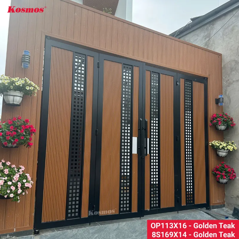Tấm ốp tường gỗ nhựa ngoài trời Kosmos
