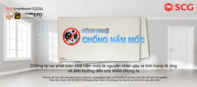 Khả năng chống mối mọt ấn tượng