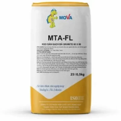 Keo dán xi măng Mova - Thương hiệu Việt Nam uy tín