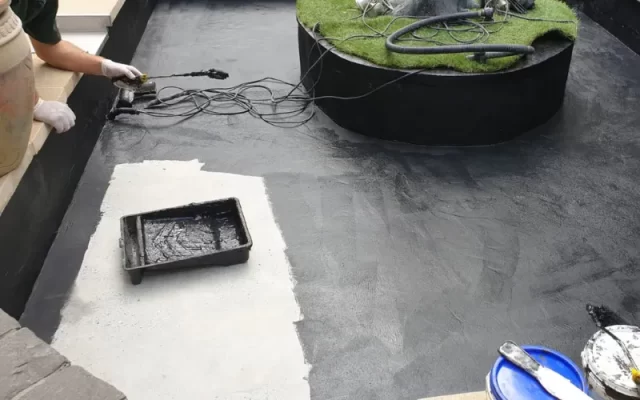 chống thấm bể cá bằng nhựa đường