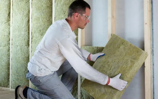 Bông khoách rockwool cách nhiệt cách âm rockwool