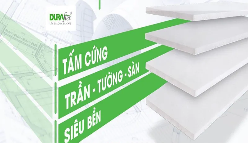 Ưu điểm nổi bật của tấm xi măng Duraflex