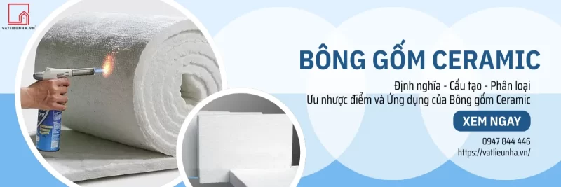 bông gốm silicat cách nhiệt