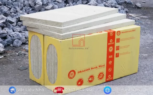 Bông khoáng rockwool, bông khoáng đá