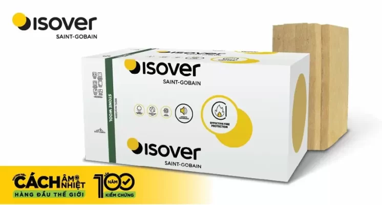Bông khoáng đá Isover cao cấp từ Pháp