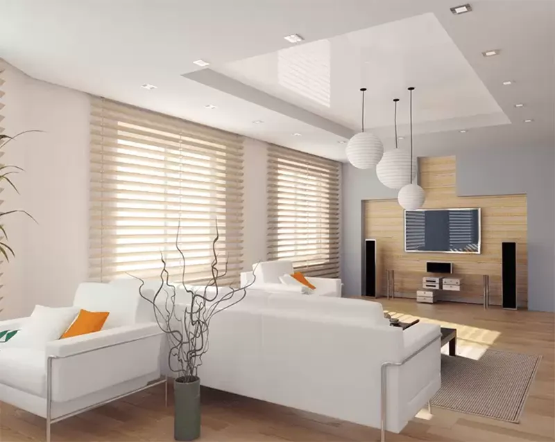 Kích thước trần thạch cao giật cấp