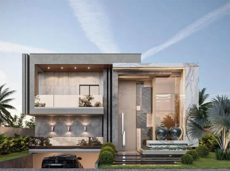 Mẫu nhà cấp 4 có tầng hầm đẹp, hiện đại