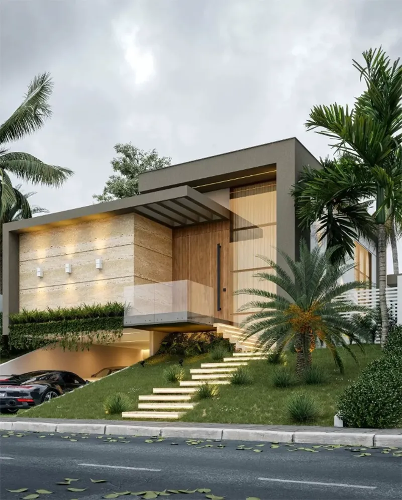 Mau nha cap 4 co tang ham dep 5