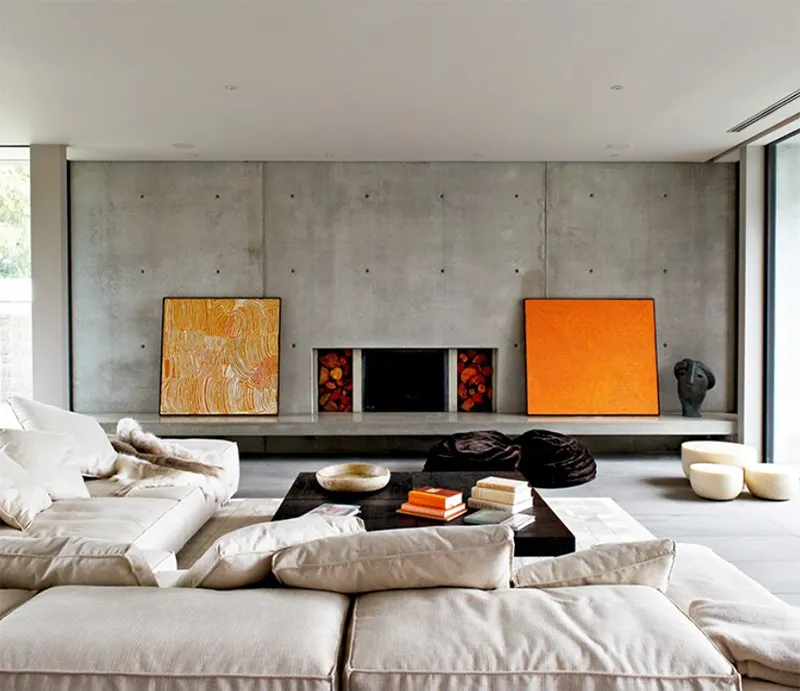 Phoi ba mau trong thiet ke nha. noi that 14