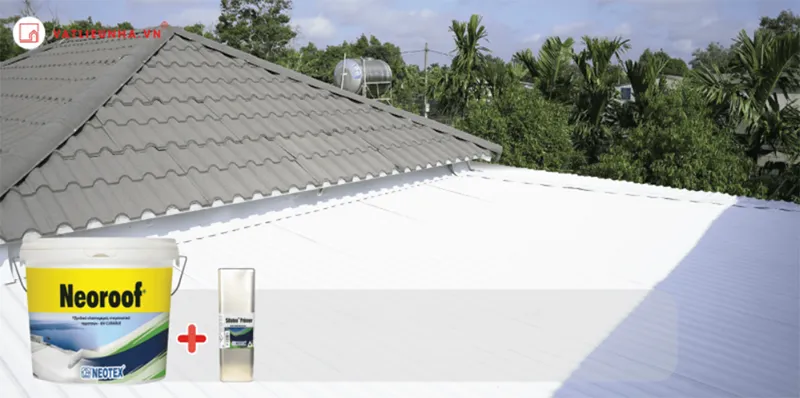 Sơn chống nóng mái tôn Neoroof có hiệu quả không?