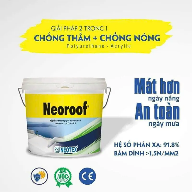 Sơn chống nóng mái tôn Neoroof là gì?
