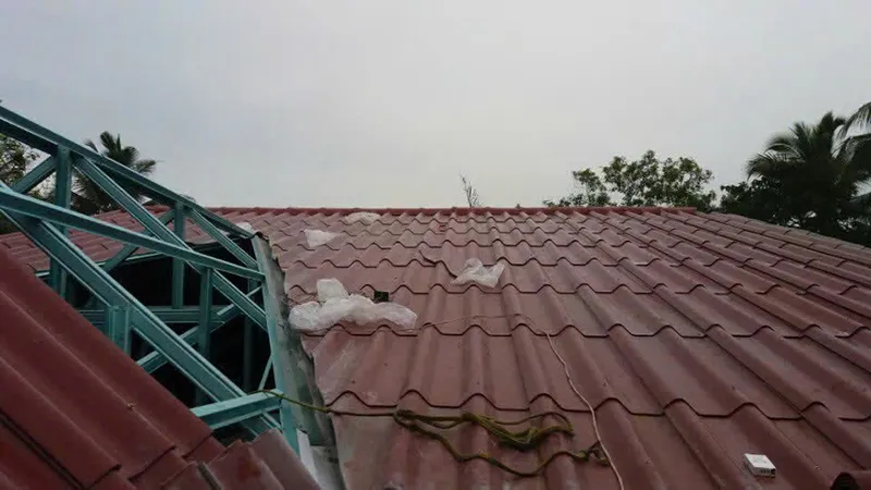 Tấm fibro xi măng phủ màu