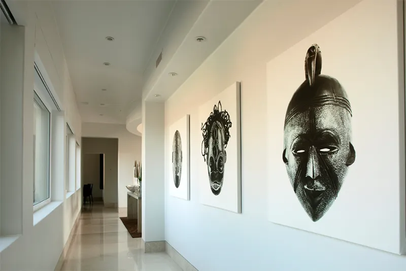 Trang trí hành lang trong nhà ấn tượng