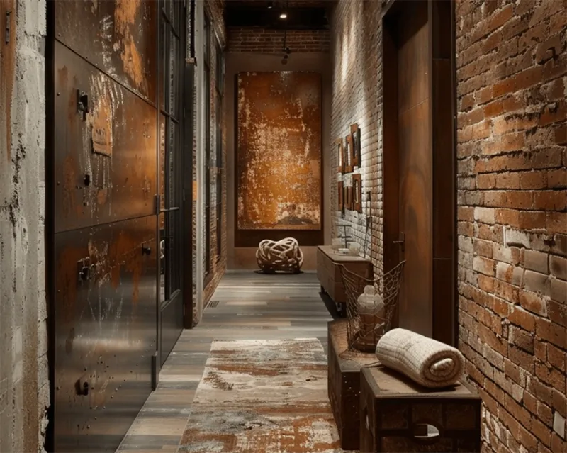 Trang trí hành lang trong nhà ấn tượng