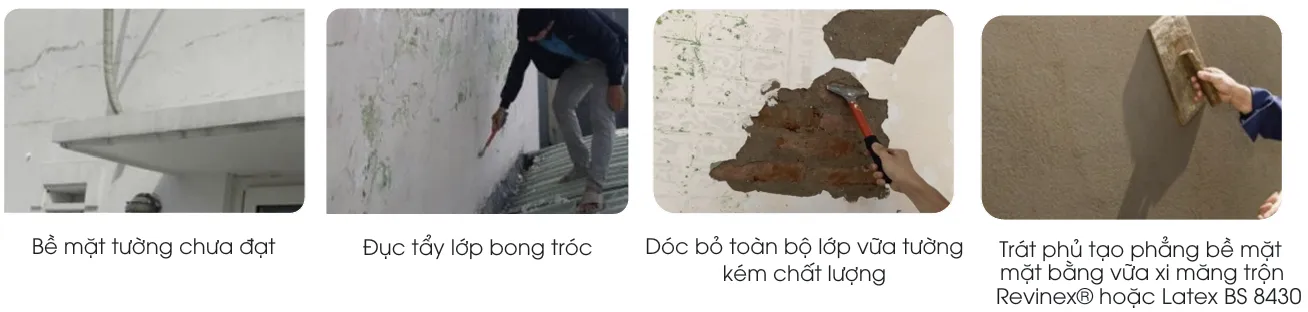 chống thấm ngược tường trong nhà 4