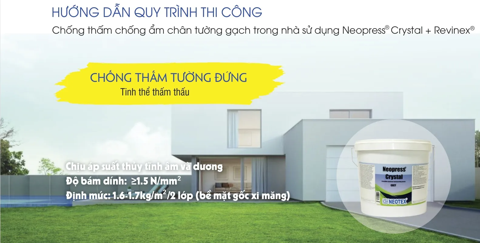 chống thấm ngược tường trong nhà 4