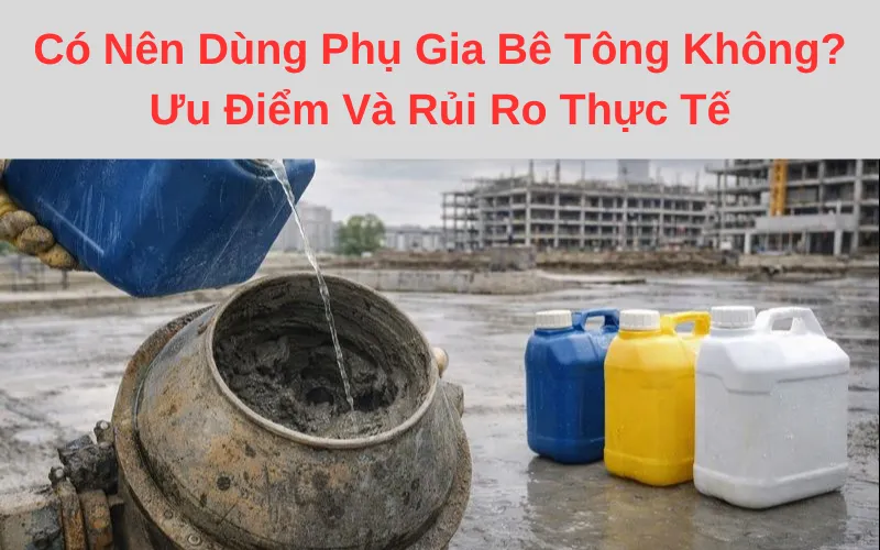Có Nên Dùng Phụ Gia Bê Tông Không_ Ưu Điểm Và Rủi Ro Thực Tế_1