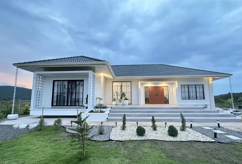 mau nha mai thai o nong thon 5