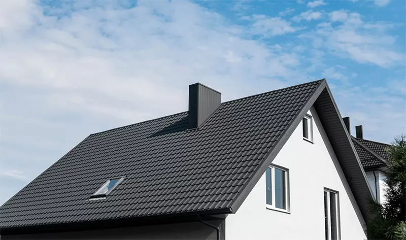 Cách tính m2 xây nhà đối với phần mái