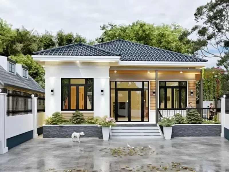Ưu điểm của mẫu nhà cấp 4 4 phòng ngủ