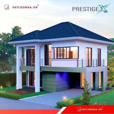 Ngói Thái SCG Dạng Phẳng - PX22 Marine Blue