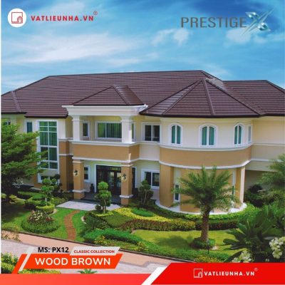 Ngói Thái SCG Dạng Phẳng – PX12 wood brown