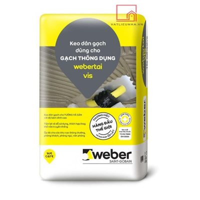 KEO DÁN GẠCH WEBERTAI VIS 25KG THÔNG DỤNG