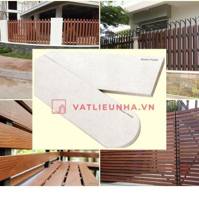Thanh Smartwood hàng rào 7.5x 400x1.2cm - Fence Flank
