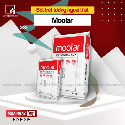 Bột trét tường ngoại thất SCG Moolar Thái Lan