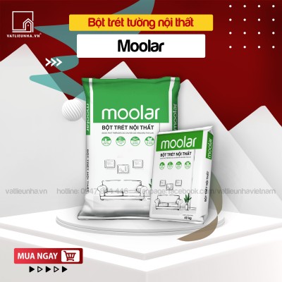 Bột Trét Tường Nội Thất SCG Moolar Thái Lan