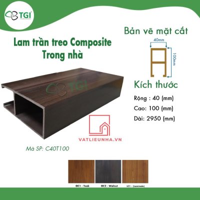 Lam Trần Treo Composite C40T100