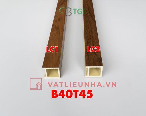 Thanh lam trần gỗ nhựa Composite B40T45