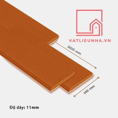 Thanh ốp trần Conwood Lath 4"100x3050x11mm - Vân gỗ/Vân xước