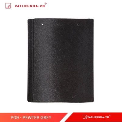Ngói Thái SCG dạng phẳng P09 Pewter Grey