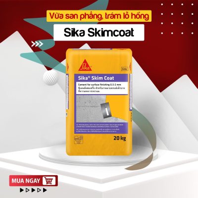 Sika Skimcoat VN - Bột Trét Tường Cao Cấp