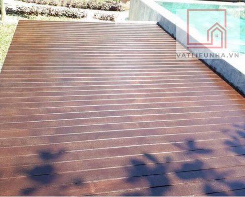 Conwood Deck 4″/25mm thanh lót sàn gỗ xi măng KT 100 x 3050 x 25 mm