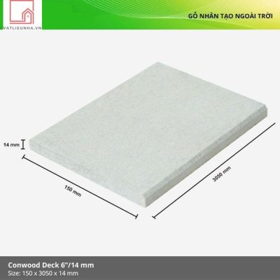 Thanh lót sàn Conwood Deck 6" Anti Slip 150x3050x14 mm