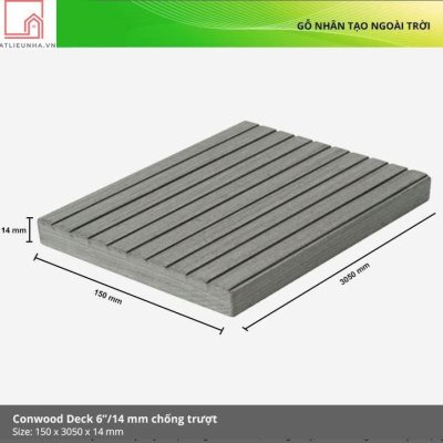 Thanh lót sàn Conwood Deck 6" 150x3050x14mm