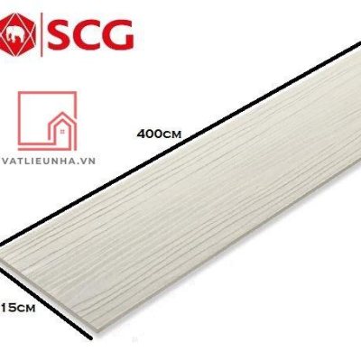 Thanh Smartwood ốp tường 15x400x0,8cm - Vuông cạnh