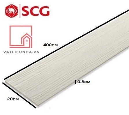 Thanh ốp tường SCG Smartwood Wood Plank 20x400x0,8cm