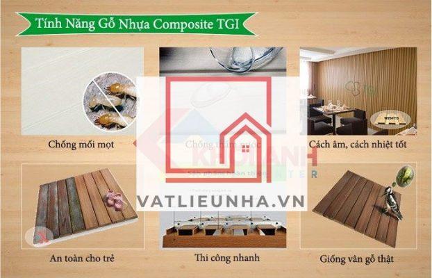 Gỗ Nhựa Composite ốp trần tường W158T15