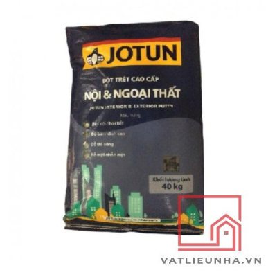 Bột trét tường nội ngoại thất Jotun Putty - TRẮNG 40kg