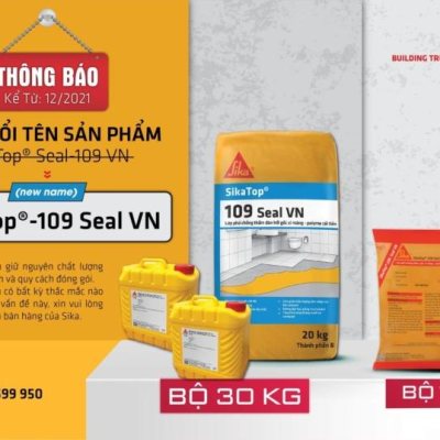 Vật liệu chống thấm 2 thành phần Sika Top Seal 109